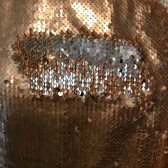 Charlotte Russe Gold sequin top🔥 - Picture 6 of 7